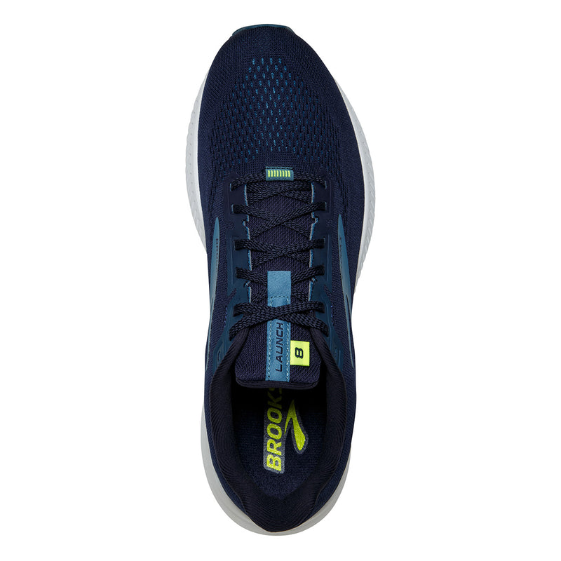Brooks Launch 8 - Peacoat - Legion Blue - Nightlife