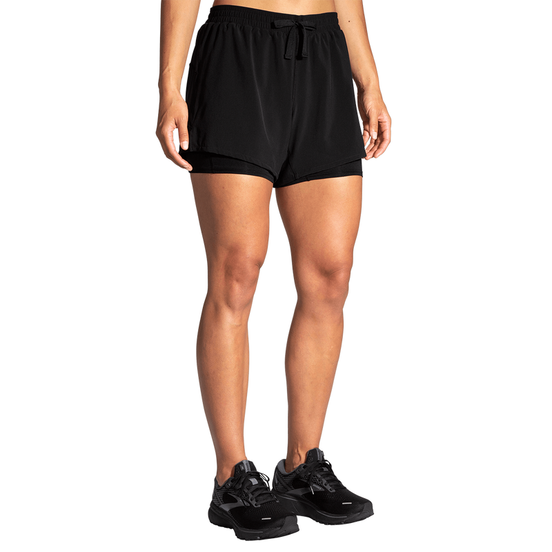 Brooks Moment 5" 2-in-1 Short