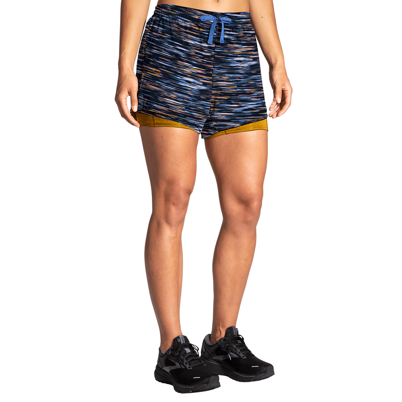 Brooks Moment 5" 2-in-1 Short