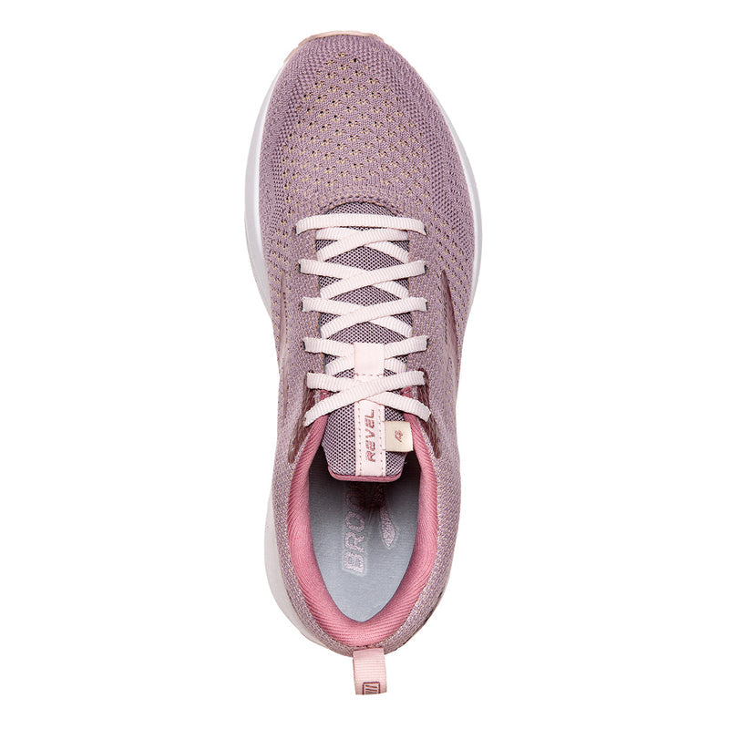 Brooks Revel 4 - Almond - Metallic - Primrose