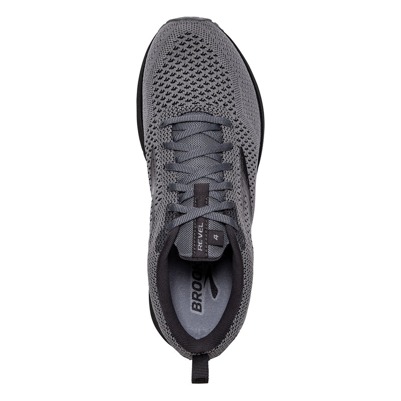 Brooks Revel 4 - Grey - Blackened Pearl - Black