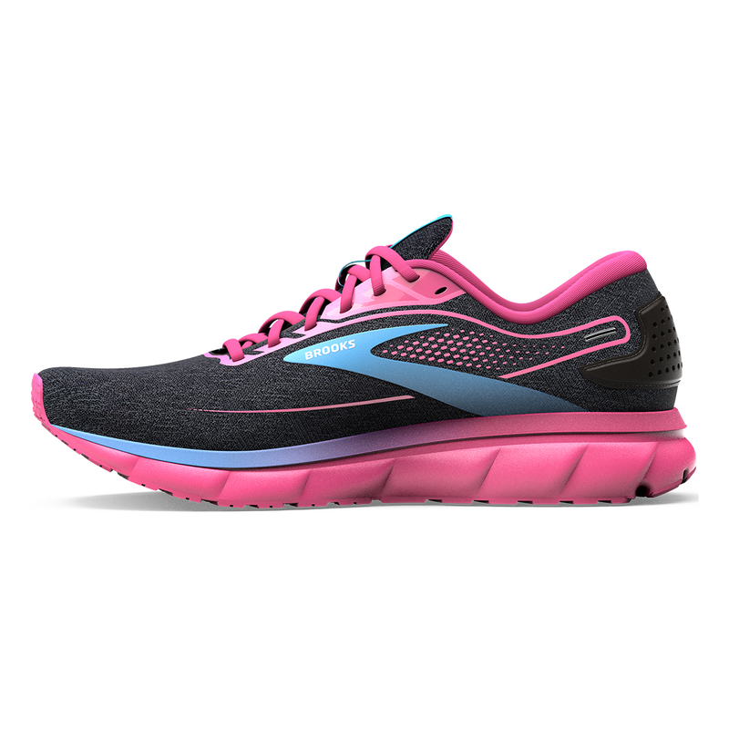 Brooks Trace 2 - Black - Marina - Lilac Rose