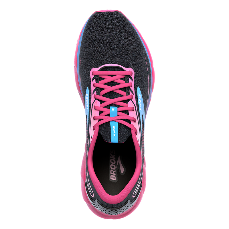 Brooks Trace 2 - Black - Marina - Lilac Rose
