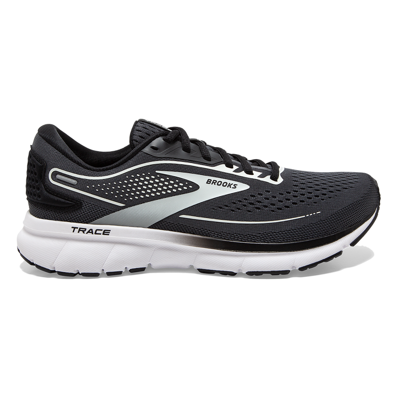 Brooks Trace 2 - Ebony - Black - White