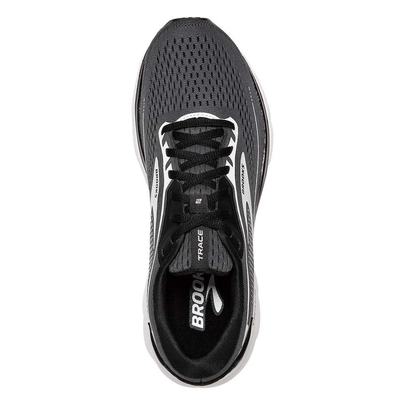 Brooks Trace 2 - Ebony - Black - White