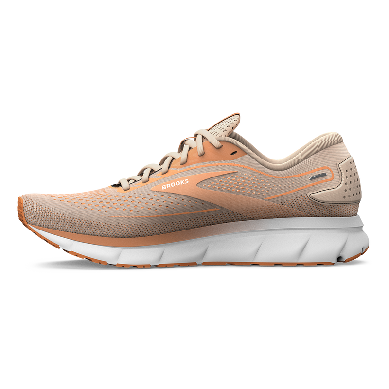 Brooks Trace 2 - Pale Peach - Tangerine - White
