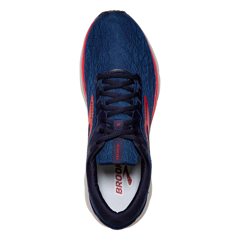 Brooks Trace 2 - Peacoat - Grey - Red