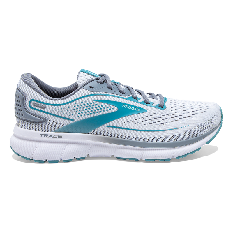 Brooks Trace 2 - White - Grey - Porcelain