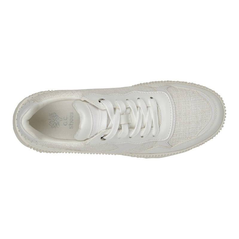 Calico Lace-Up Sneakers