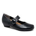 Women's Ziera Candy-W in Black Leather. Sku: ZR10949BLALE