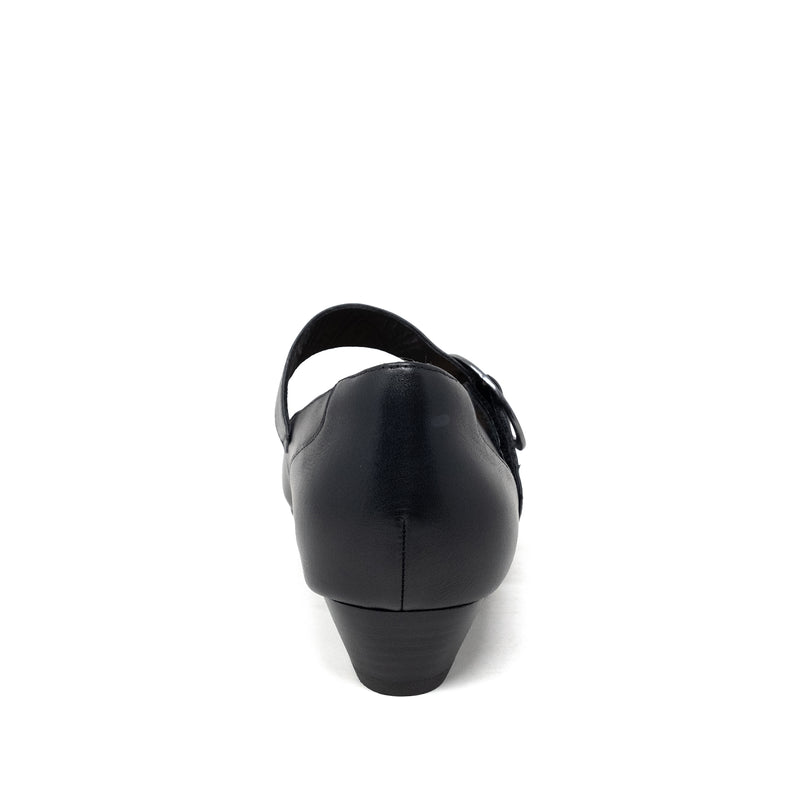 Women's Ziera Candy-W in Black Leather. Sku: ZR10949BLALE