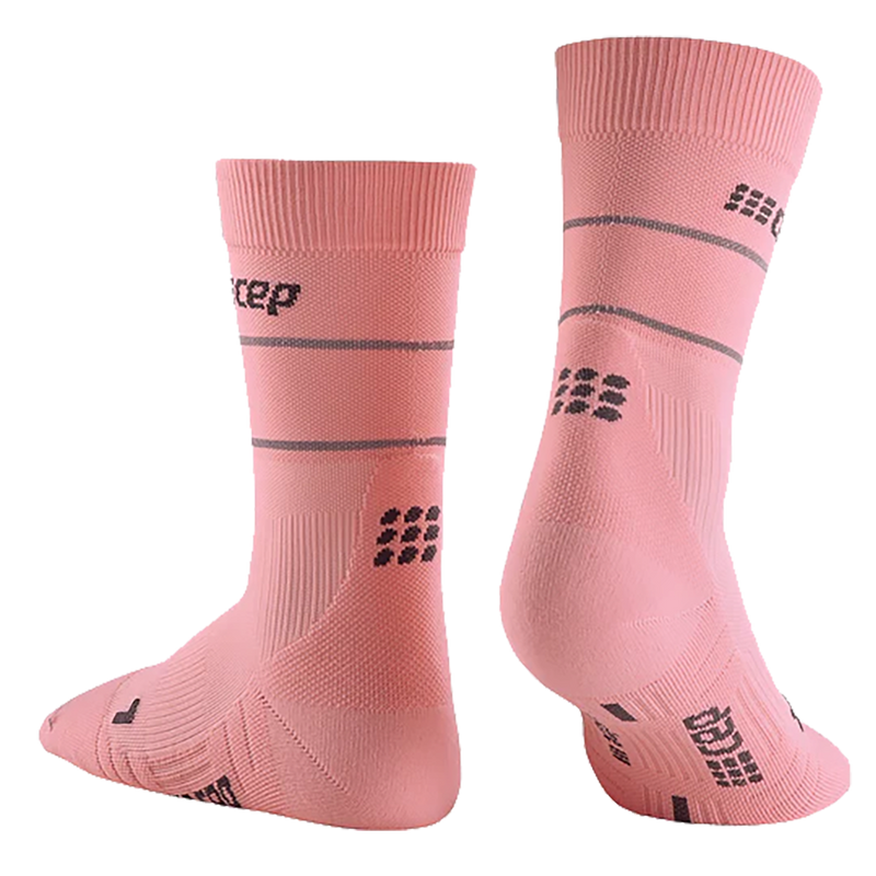 CEP Reflective Compression Mid-Cut Socks