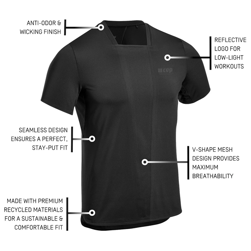 CEP The Run 4.0 Shortsleeve