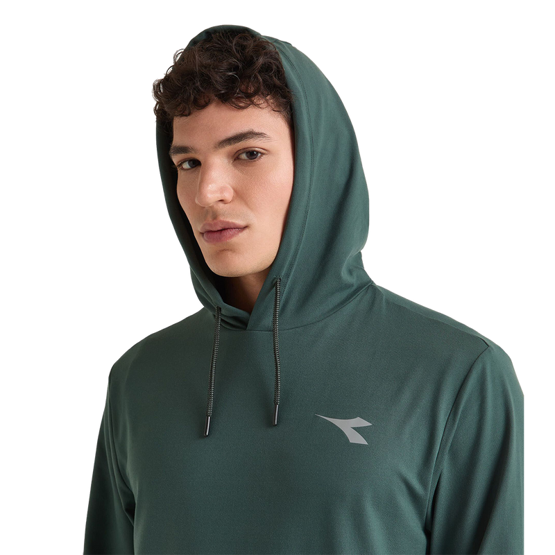 Diadora Jersey Pullover Hoodie Run Crew