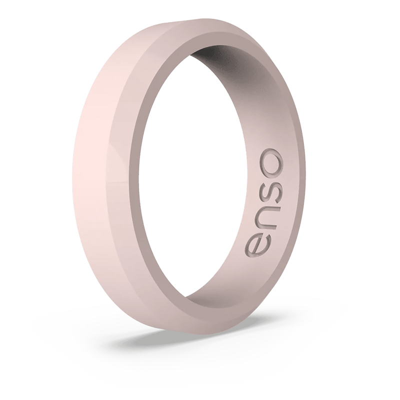 Enso Bevel Thin Silicone Ring