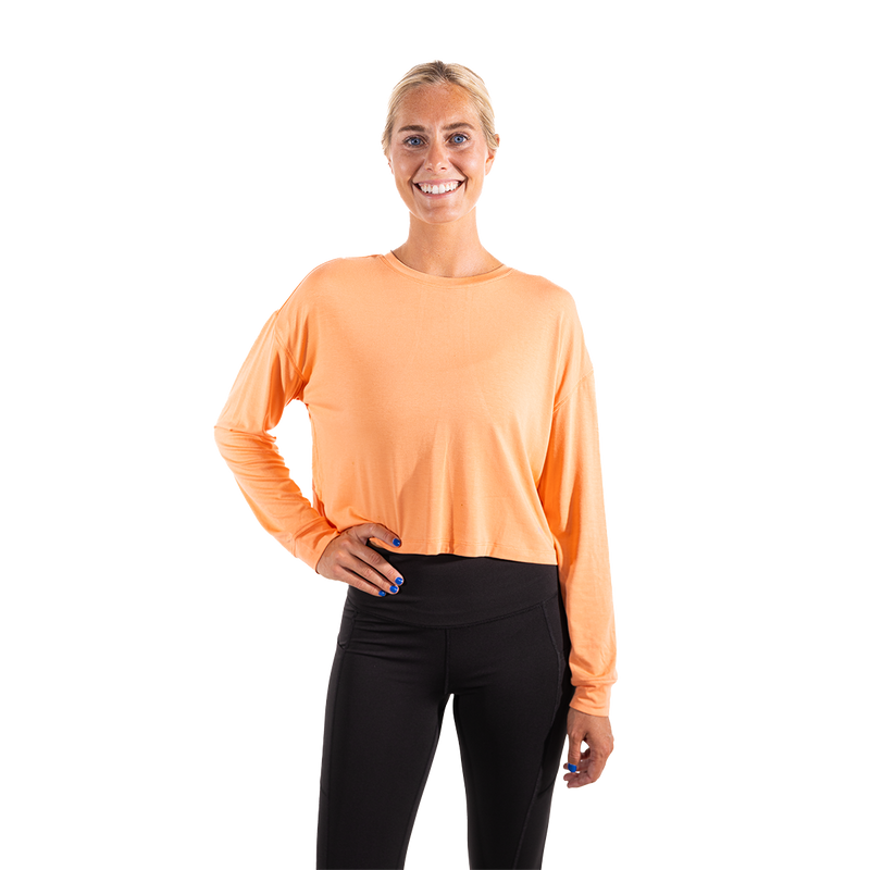F2R Essential Run Crop Longsleeve Tee II