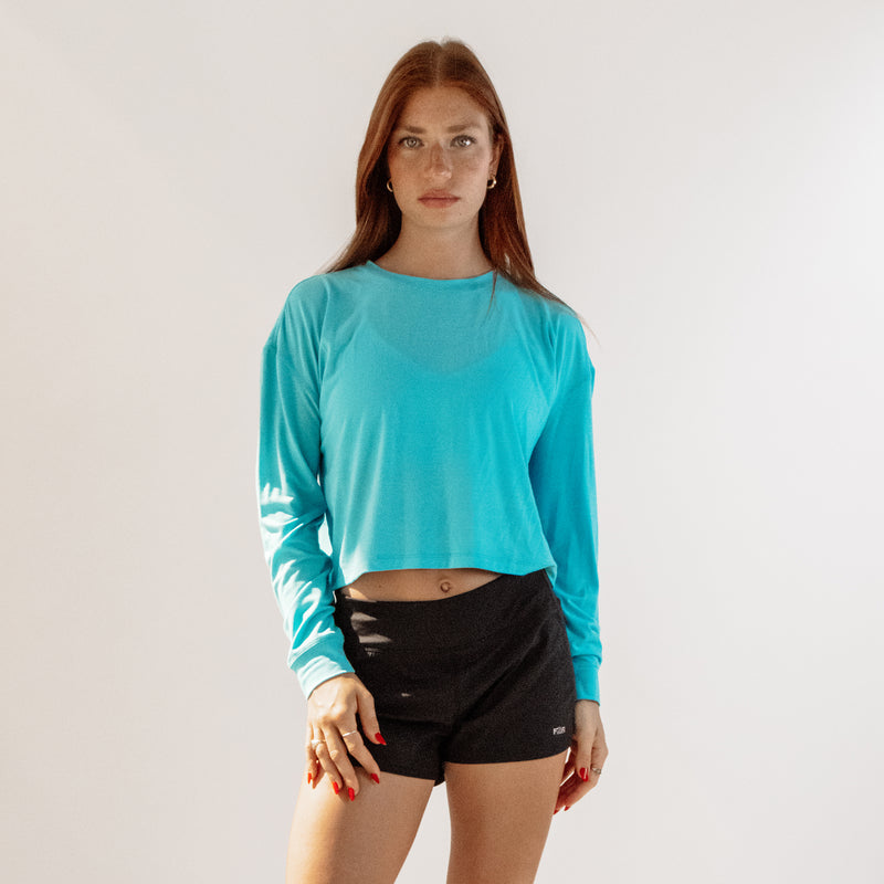 F2R Essential Run Crop Longsleeve Tee
