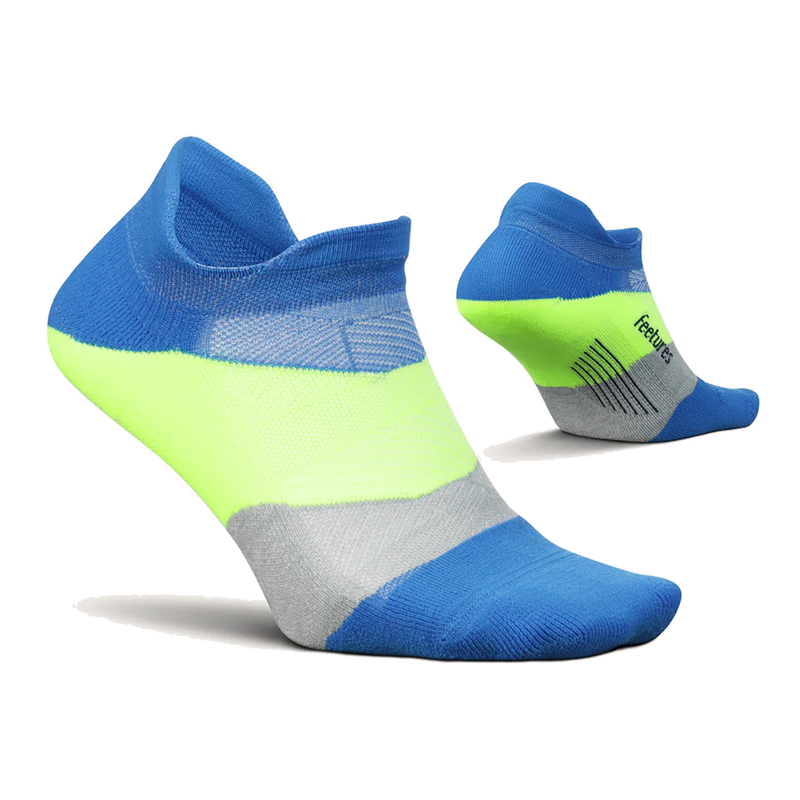Feetures Elite Light Cushion No Show Tab - Boulder Blue