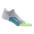 Feetures Elite Light Cushion No Show Tab - White Lime