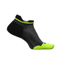 Feetures Elite Max Cushion No Show Tab - Black Neon
