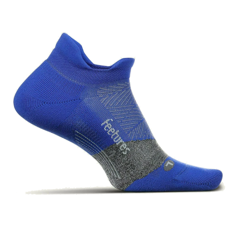 Feetures Elite Max Cushion No Show Tab - Boost Blue