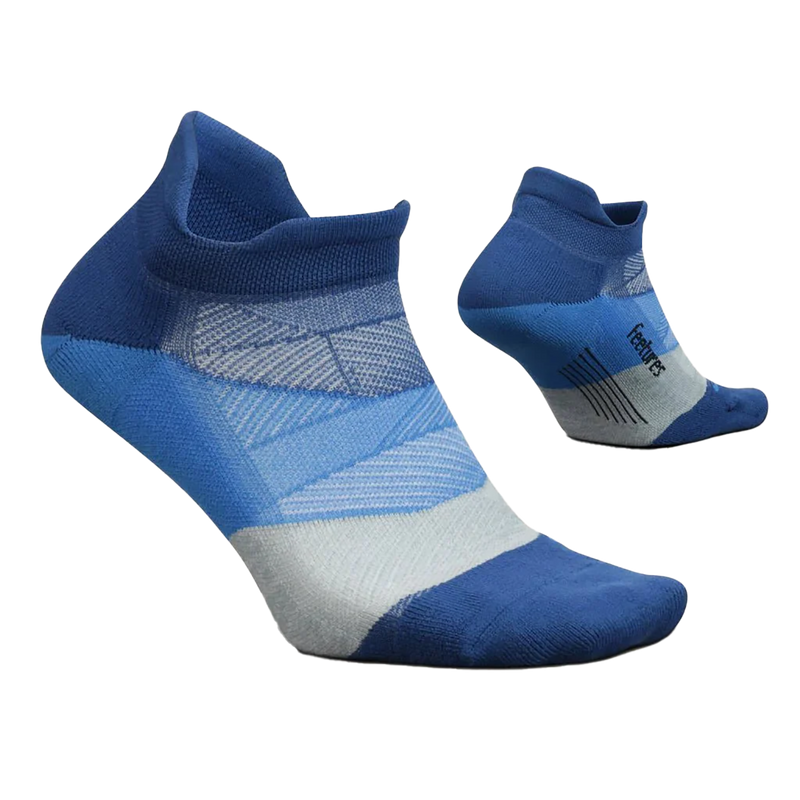 Feetures Elite Ultra Light No Show Tab - Buckle Up Blue