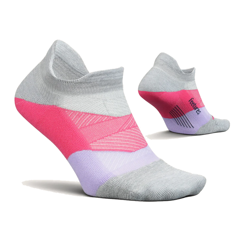 Feetures Elite Ultra Light No Show Tab - Gradual Grey
