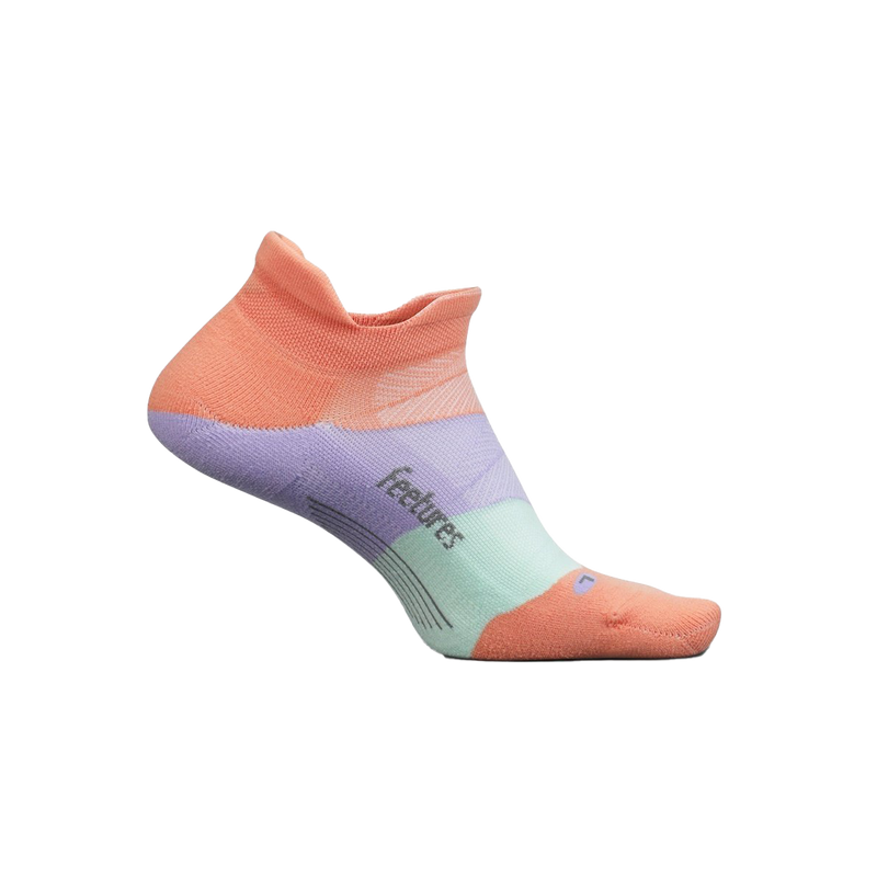 Feetures Elite Ultra Light No Show Tab - Pop Off Peach