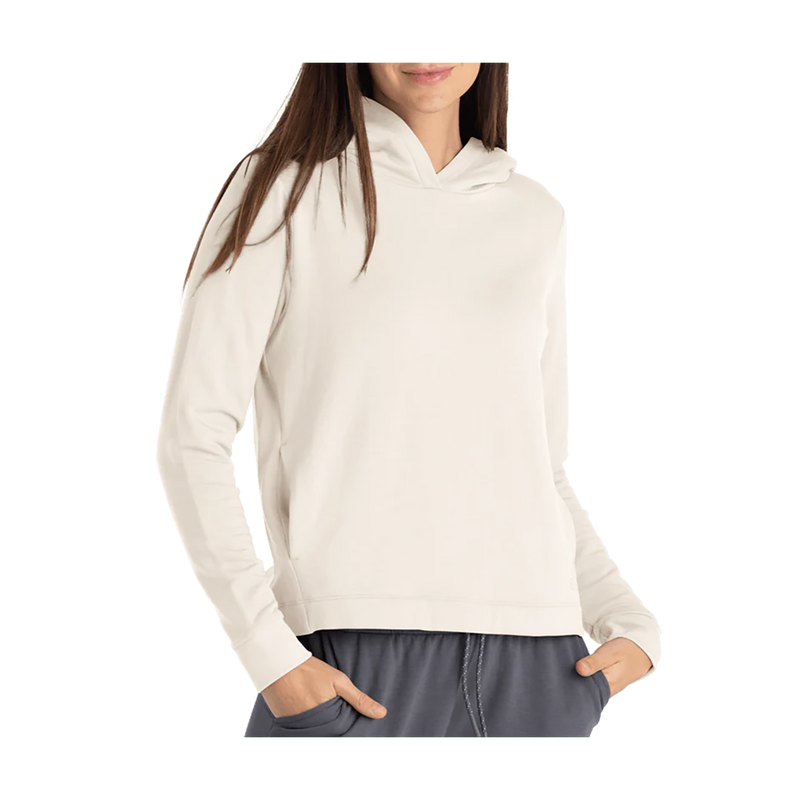 Free Fly Bamboo Lightweight Fleece Cropped Hoodie