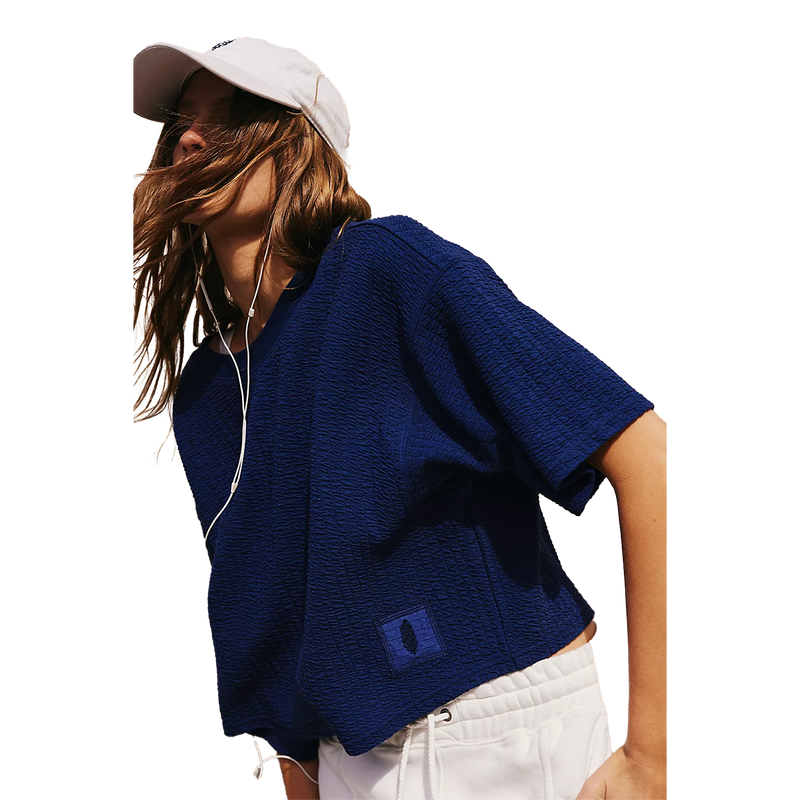 Free People Inspire Textured Tee