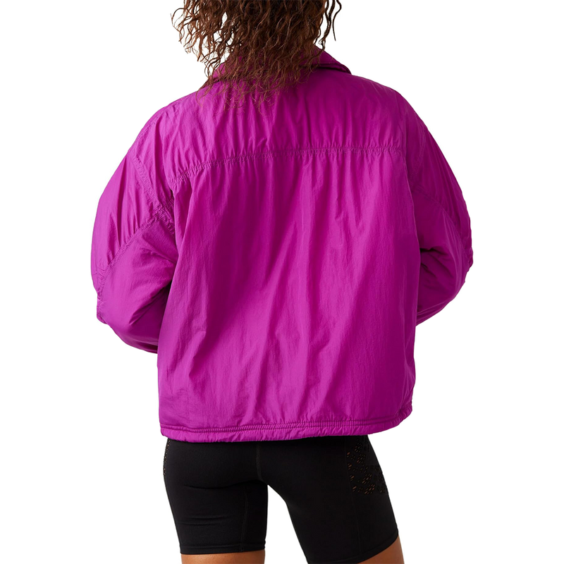 Free People Off The Bleachers Coaches Jacket