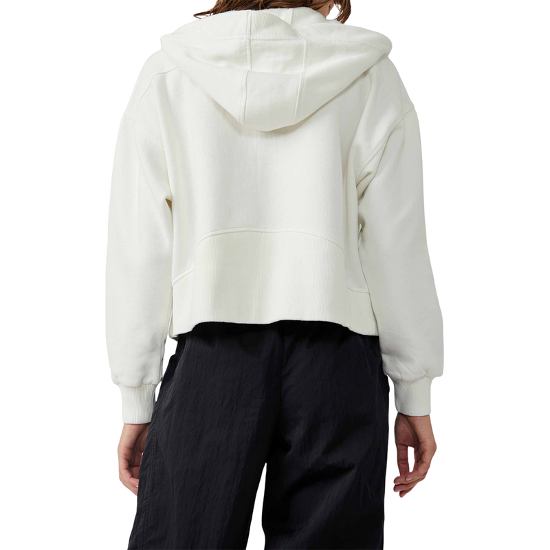 Free People Wild At Heart Zip Up Cropped Jacket