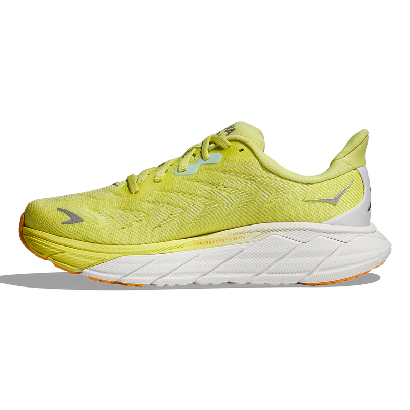 Hoka Arahi 6 - Citrus Glow - White