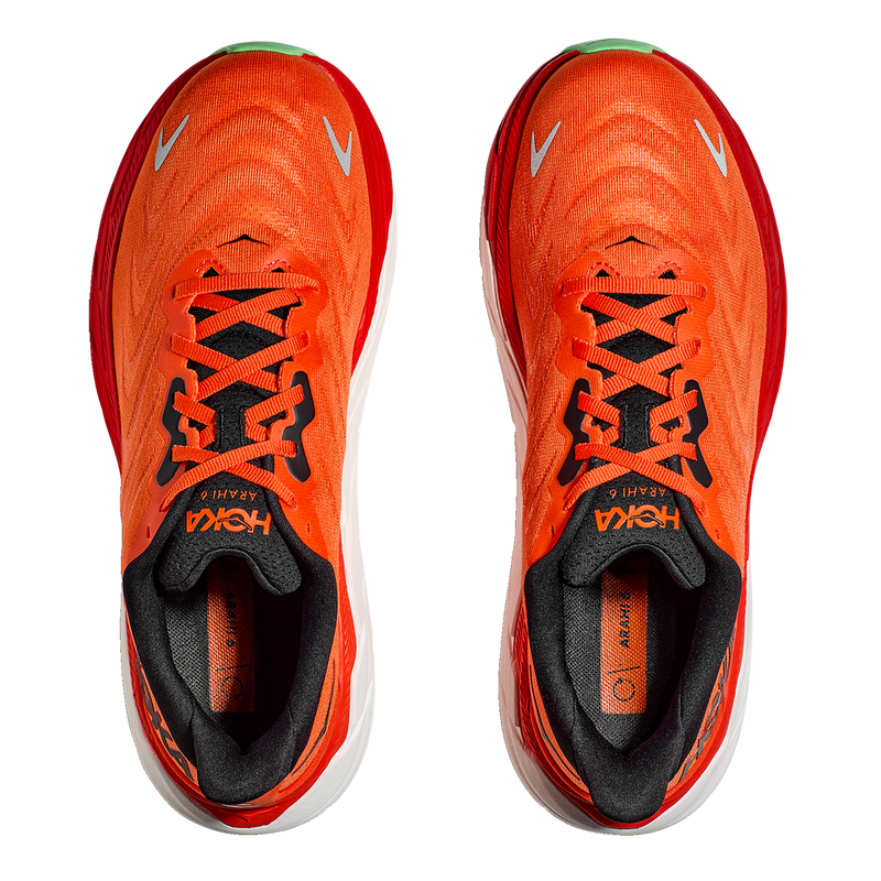 Hoka Arahi 6 - Flame - Black