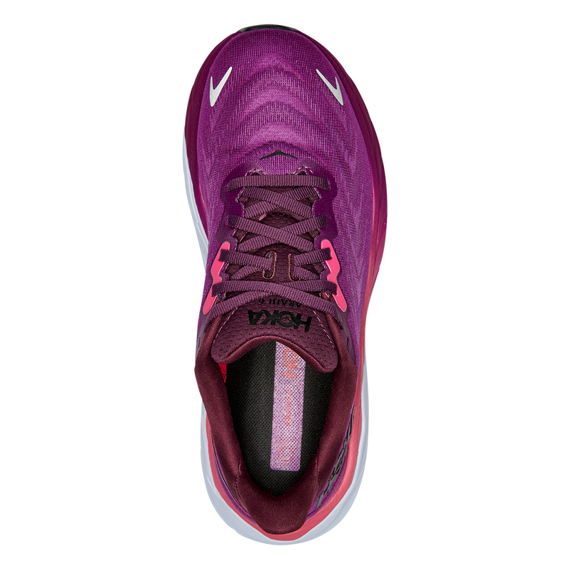 Hoka Arahi 6 - Grape Wine - Beautyberry