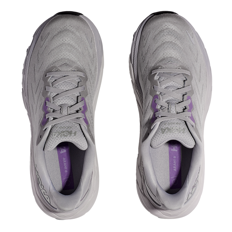 Hoka Arahi 6 - Harbor Mist - Silver