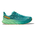 Hoka Arahi 6 - Ocean Mist - Lime Glow