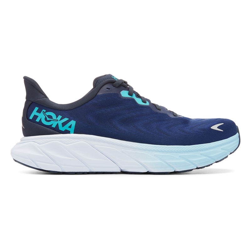 Hoka Arahi 6 - Outer Space - Bellwether Blue
