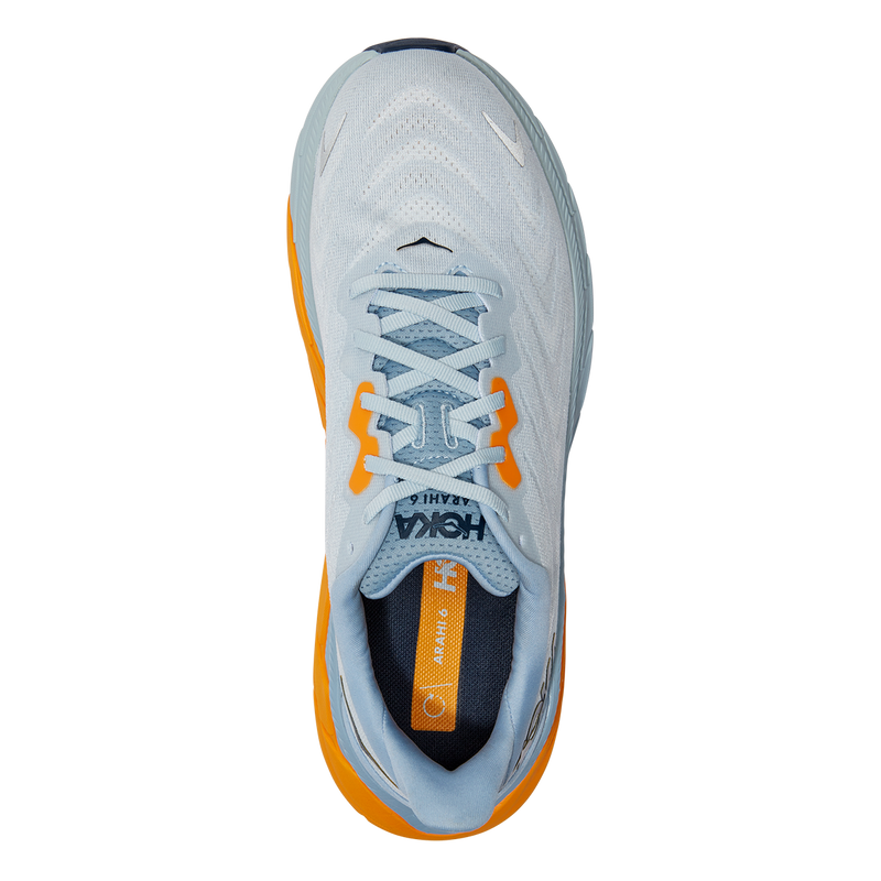 Hoka Arahi 6 - Plein Air - Blue Fog