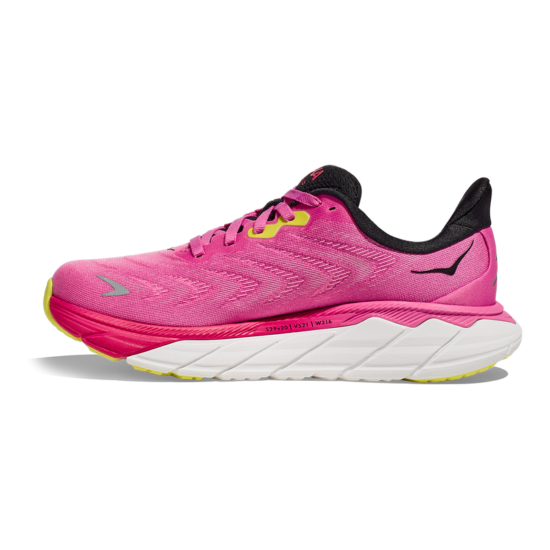 Hoka Arahi 6 - Strawberry - Black