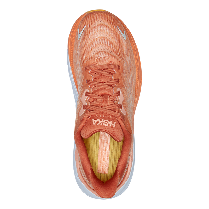 Hoka Arahi 6 - Sun Baked - Shell Coral