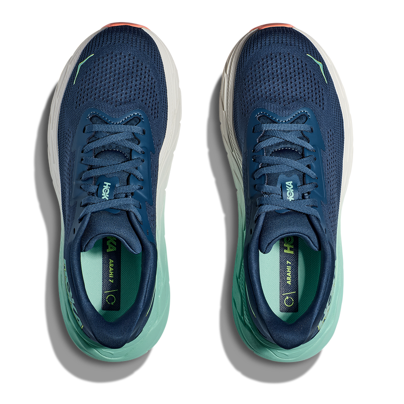 Hoka Arahi 7 - Midnight - Seafoam