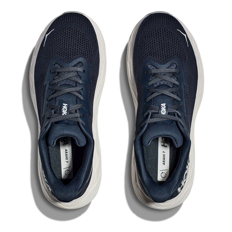 Hoka Arahi 7 - Outer Space - White