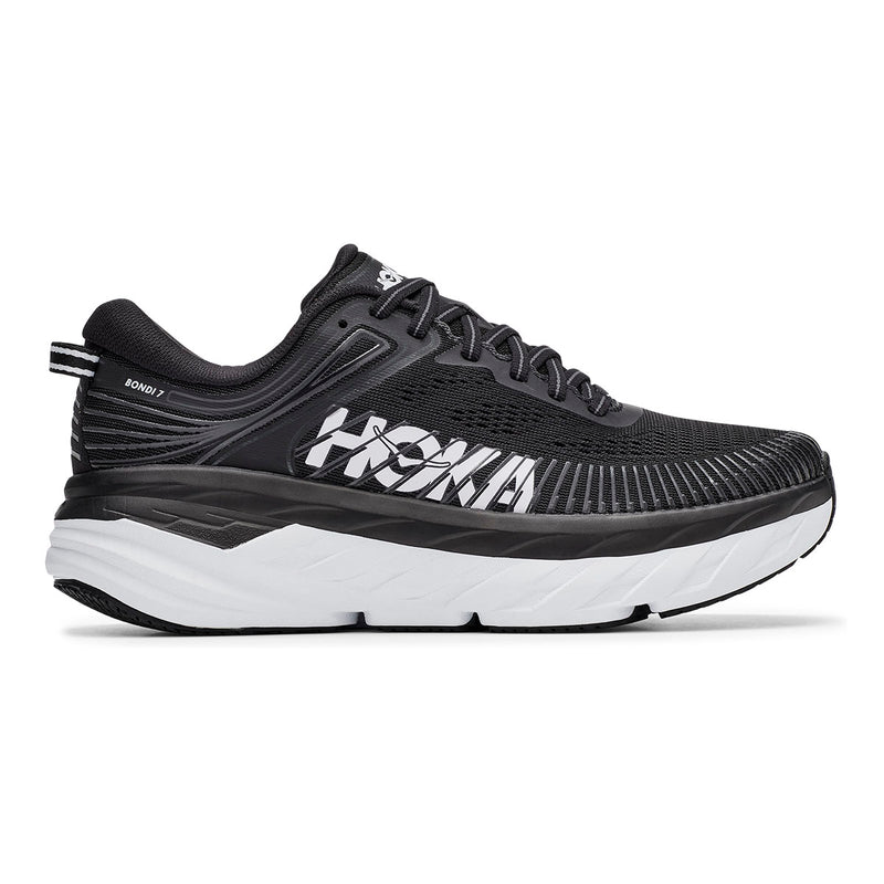 Hoka Bondi 7 - Black - White