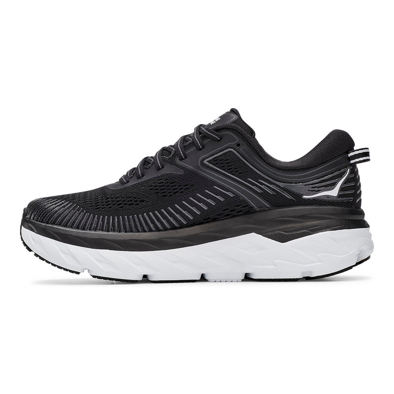 Hoka Bondi 7 - Black - White