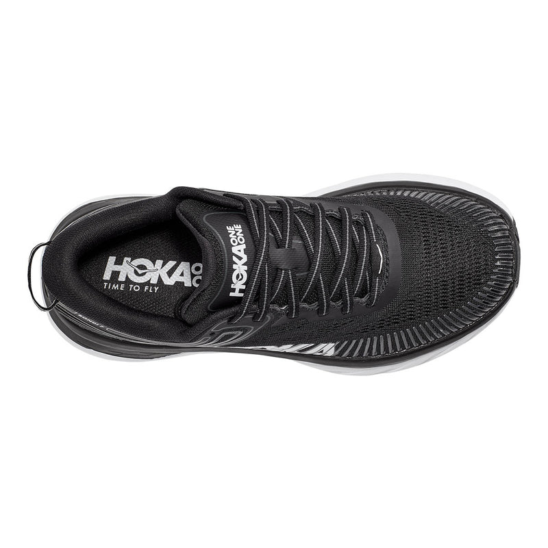 Hoka Bondi 7 - Black - White