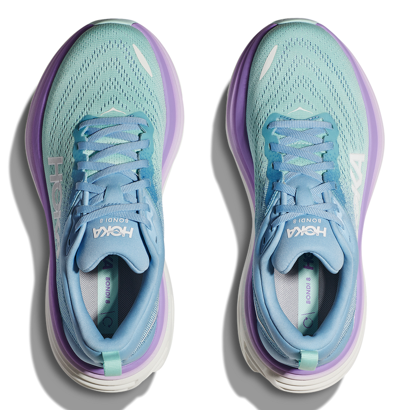 Hoka Bondi 8 - Airy Blue - Sunlit Ocean