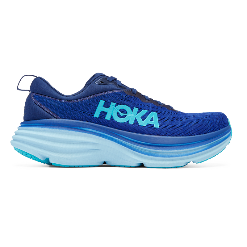 Hoka Bondi 8 - Bellwether Blue - Bluing