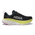 Hoka Bondi 8 - Black - Citrus Glow