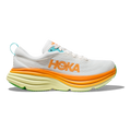 Hoka Bondi 8 - Blanc de Blanc - Solar Flare